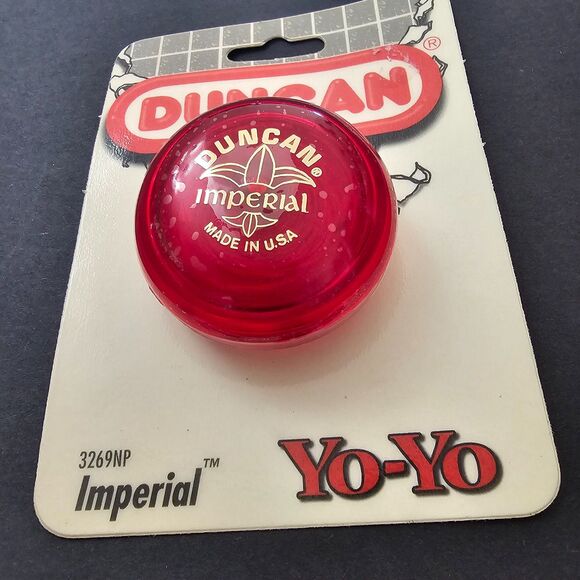 New Vtg Duncan Imperial Red Yo-Yo 1994 Made in USA 3269NP - Picture 1 of 2